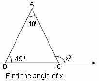 Theorem Exterior Angle Theorem Of A Triangle Middle High
